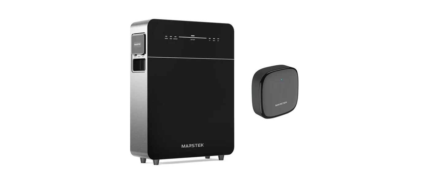 Nachrüst-Set Haus: Eine Venus E 3.0 und der intelligente Zähler CT003, für ein Dach, das schon steht.